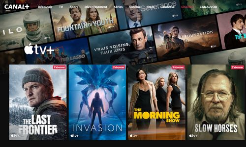 Apple TV+ est inclus dans l'offre Canal+
