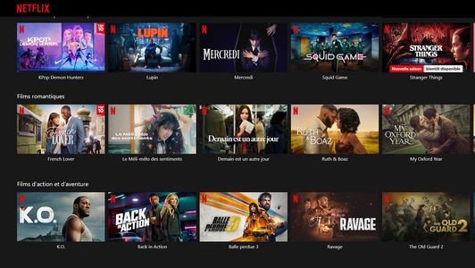 Seulement sur Netflix